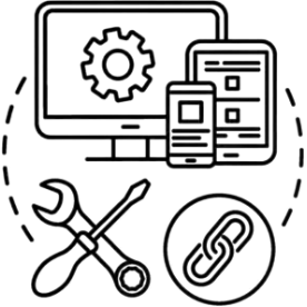 Vector image of cross-platform support