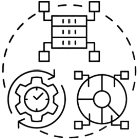 Vecor image of real-time updates