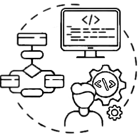 Vector image of efficient coding practices