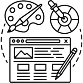 Vector image for colour harmony