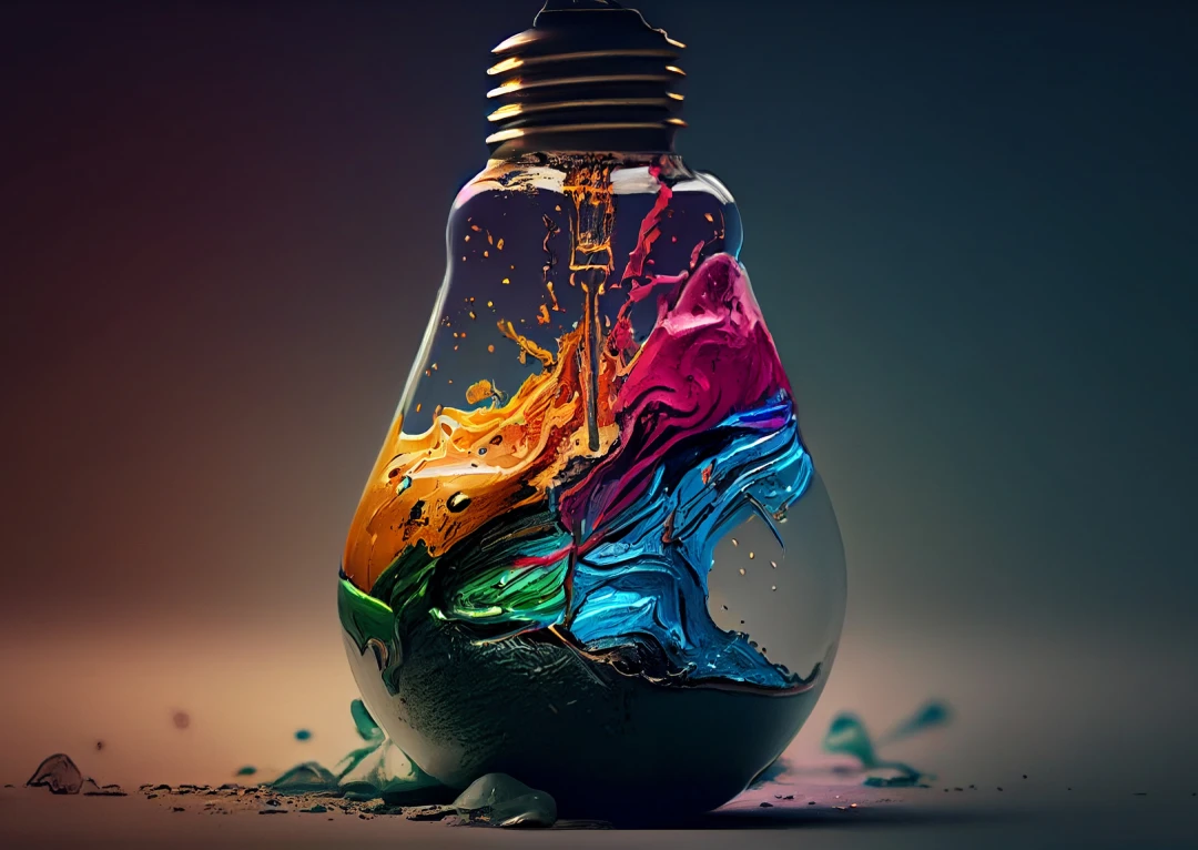 Vibrant and innovative artwork design