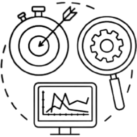 Vector image of analytics integration