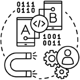 Vector image of improved user experience