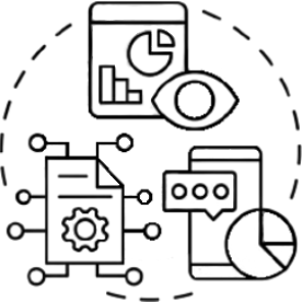 Vector image of interactive features