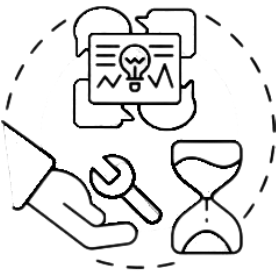 Vector image of optimized content delivery