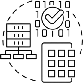 Vector image of structured data