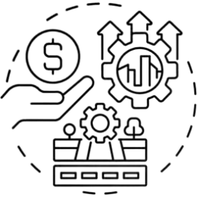 Vector image of scalable infrastructure