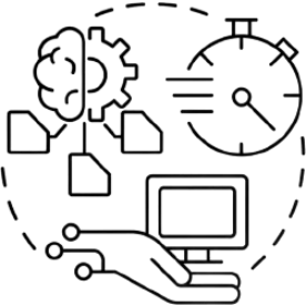 Vector image of functional elements